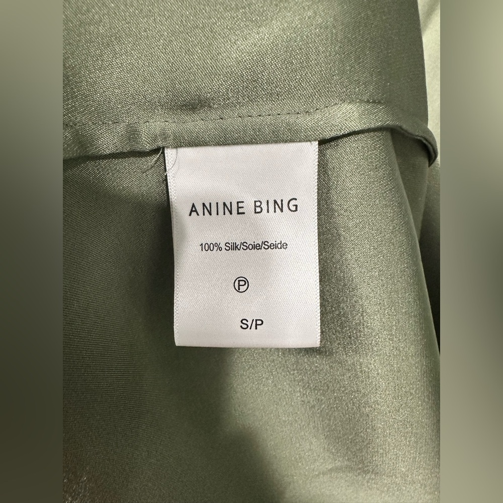Anine Bing Jolin Silk Skirt NWT Size Small - Picture 10 of 11